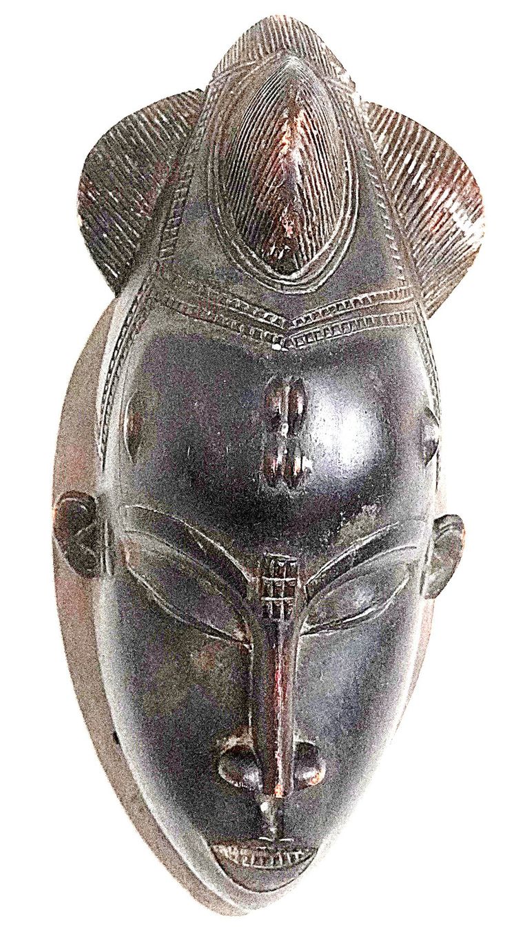 Arte internazionale: Baule Maske Elfenbeinküste gross – Usato da Baar venduto da 2cvbaar