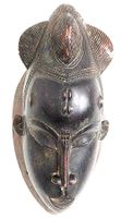 Baule Maske Elfenbeinküste gross