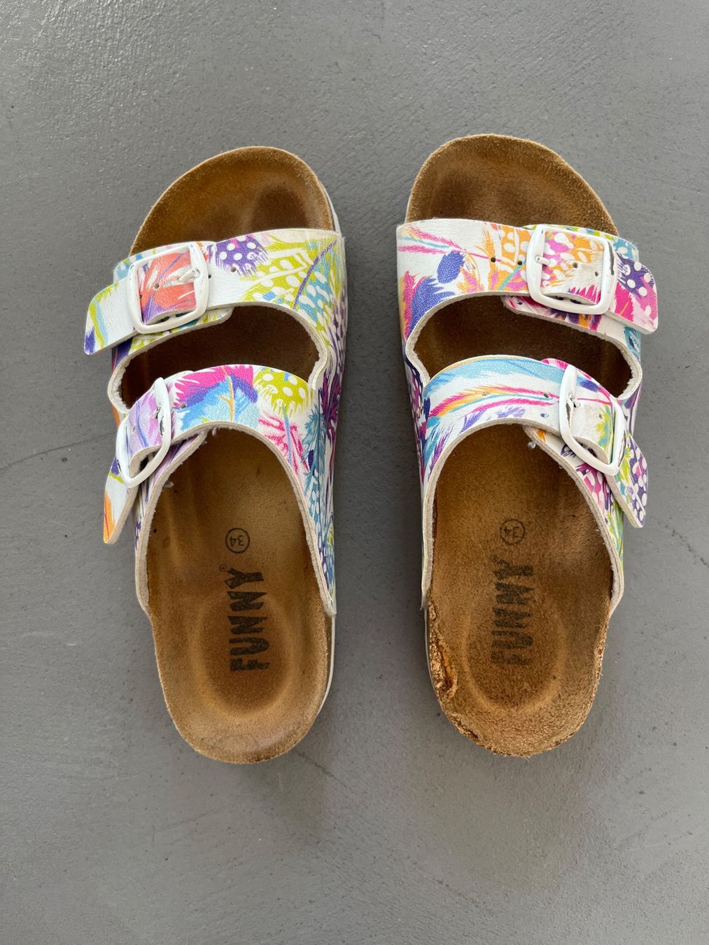 Scarpe per ragazze: Finken mit Feder Motiv – Usato da Hittnau venduto da Haldi70 1