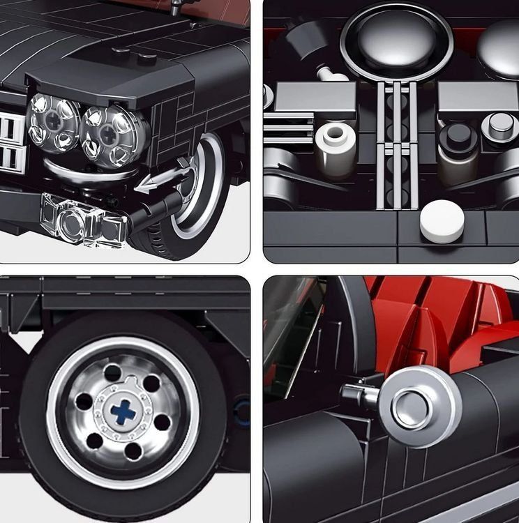Mould King Baukästen: Das Modell ist Mould King 10012 Technik Eldorado Car Modell – Gebraucht aus Selkingen von gwendolynx 3