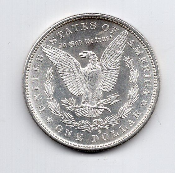Alle Münzen: (288) USA, one Dollar 1880 S, Prooflike – Gebraucht aus Rüthi (Rheintal) von erdnuessli1 1
