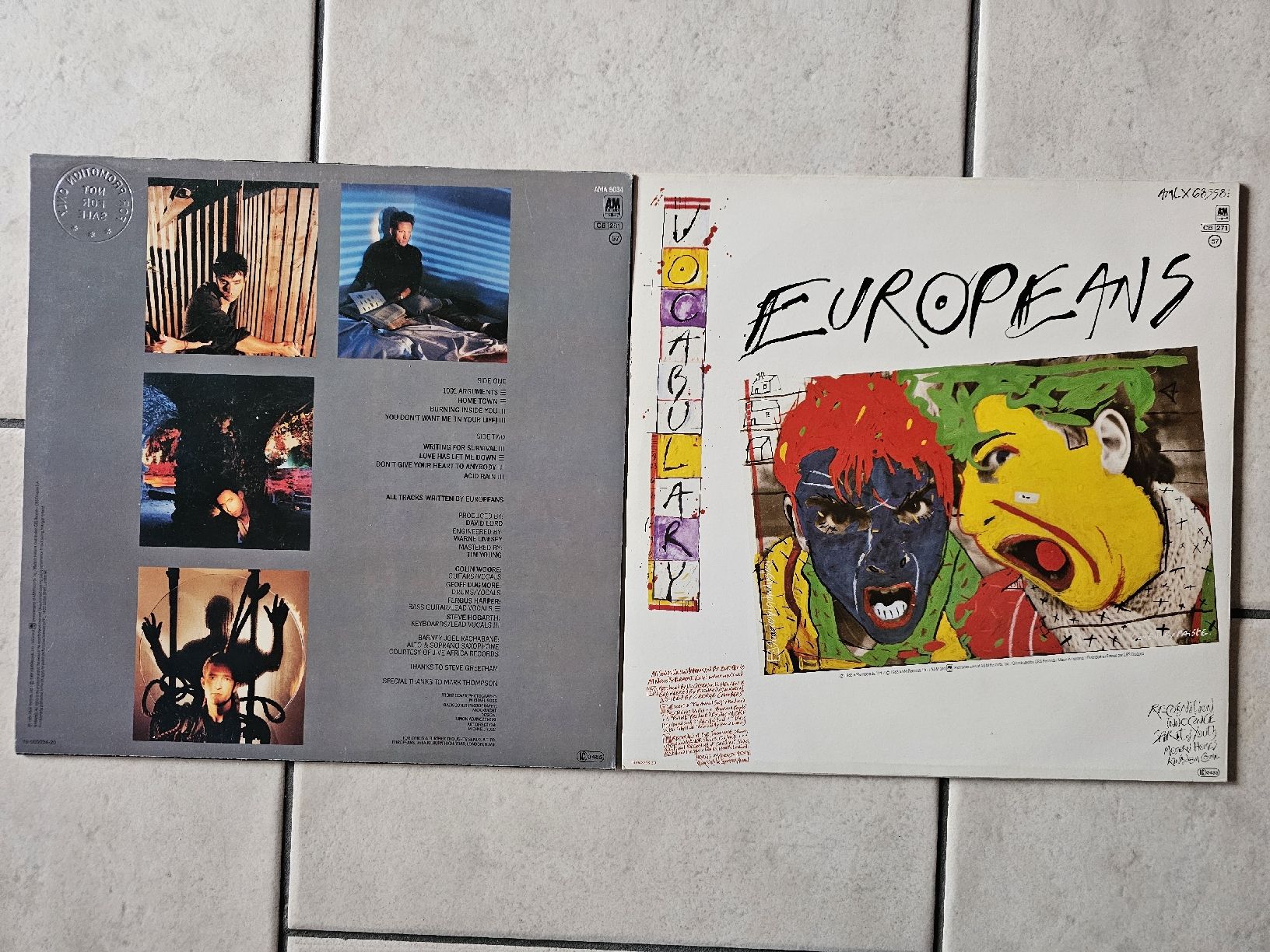 Schallplatten: Europeans  -  2x  Schallplatten / LP – Gebraucht aus Schneisingen von backstore24 1