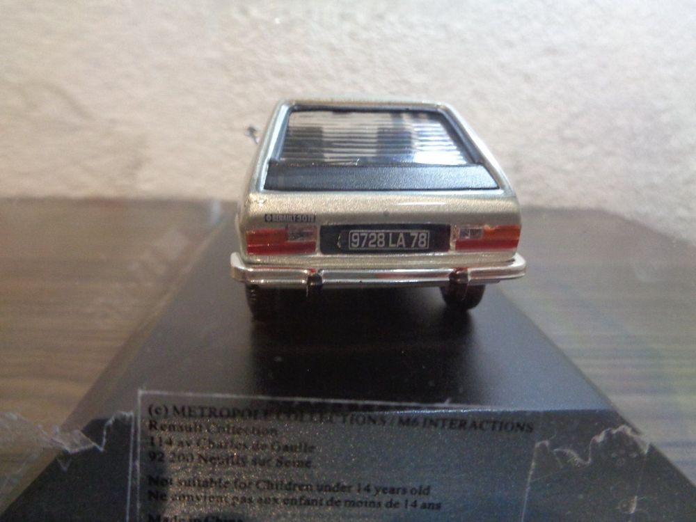 Renault - R30 TS 1975 - Modèle Presse - 1/43 - Autos Miniatures