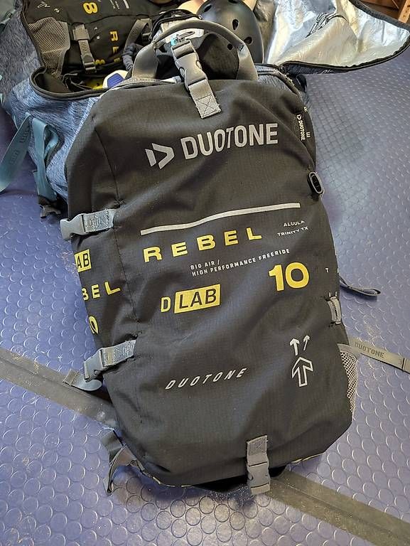 Aquilone: Duotone Rebel DLab 2025 10m – Usato da Rufi venduto da Heilandzack04 1
