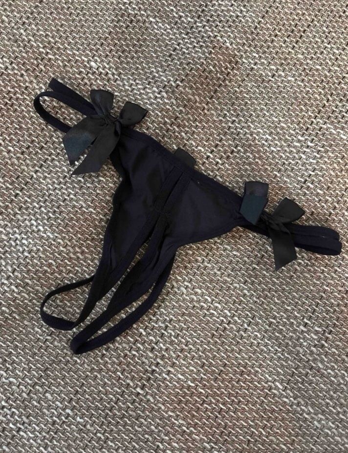 Altra biancheria intima: sexy String mit unten offen, Gr. L – Nuovo e nell'imballaggio originale da Winterthur venduto da Sunshine143 5