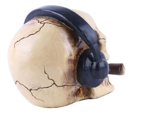 Altro in Decorazioni & Accessori: Totenkopf mit Kopfhörer & Zigarre – Nuovo e nell'imballaggio originale da Buchs SG venduto da Skullep 3
