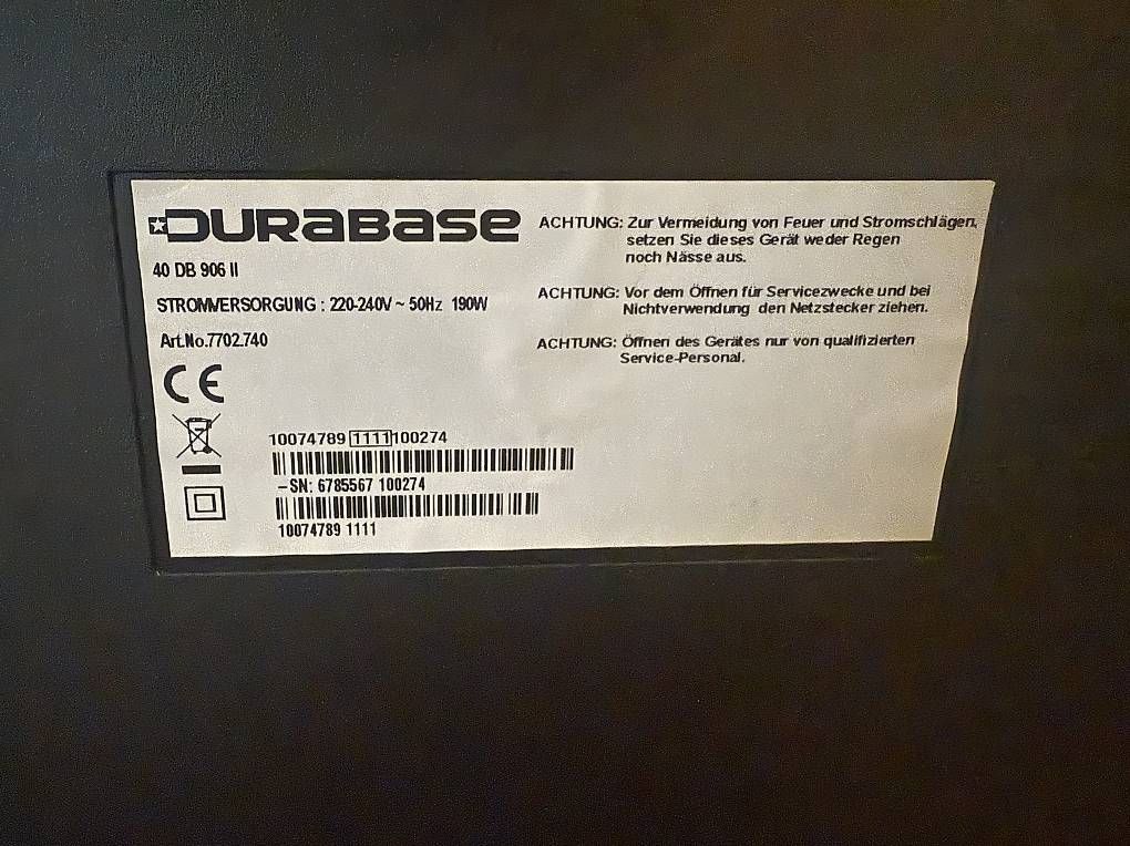 Durabase Appareils TV: Televisore DURABASE – D'occasion à Locarno par ari_bdr7 2