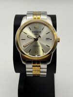 Tissot PR 100 Uhr bicolor Stahl Edelstahl gebraucht
