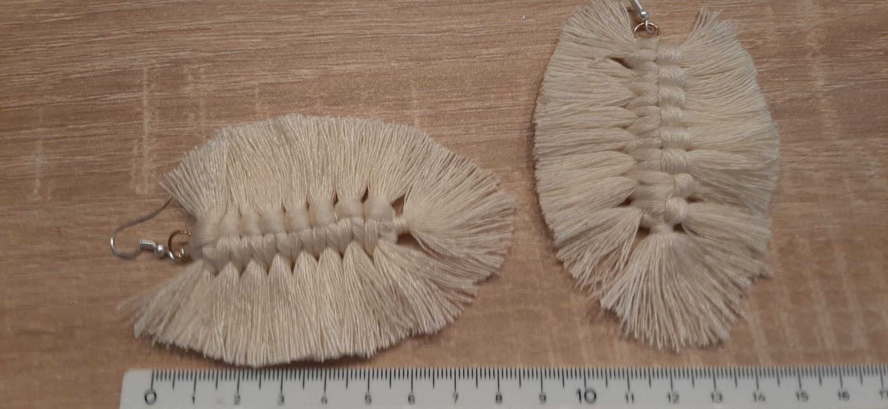 Orecchini pendenti & Orecchini a lobo: Boho Makramee Ohrringe – Nuovo (secondo la descrizione) da Kefikon TG venduto da Livline 1