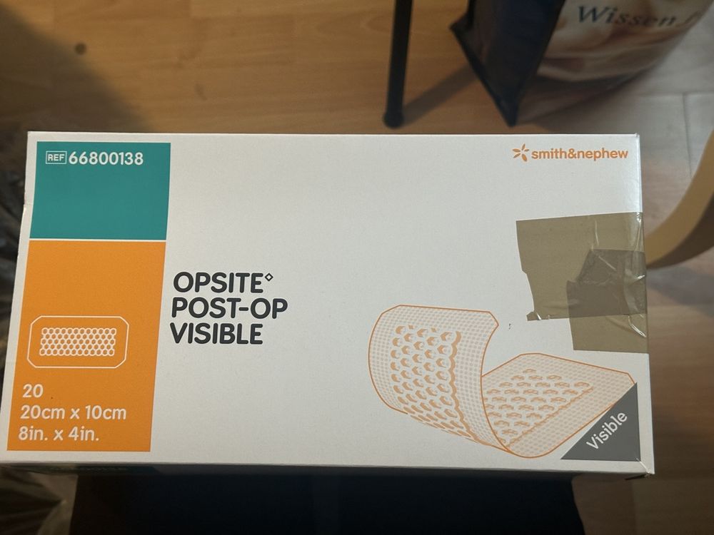 Opsite Post-Op Visible, Pflaster 12 Stk. (Neu und originalverpackt) in ...