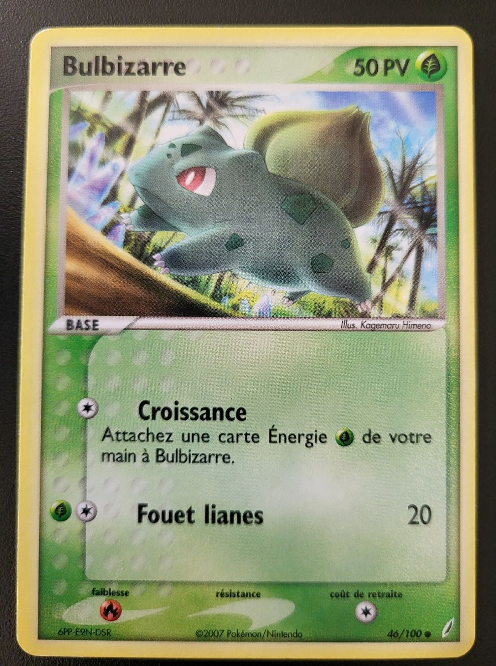 Pokémon Carte collezionabili: Bulbizarre Gardien de crystal FR – Usato da St-Sulpice VD venduto da cel_ysf7