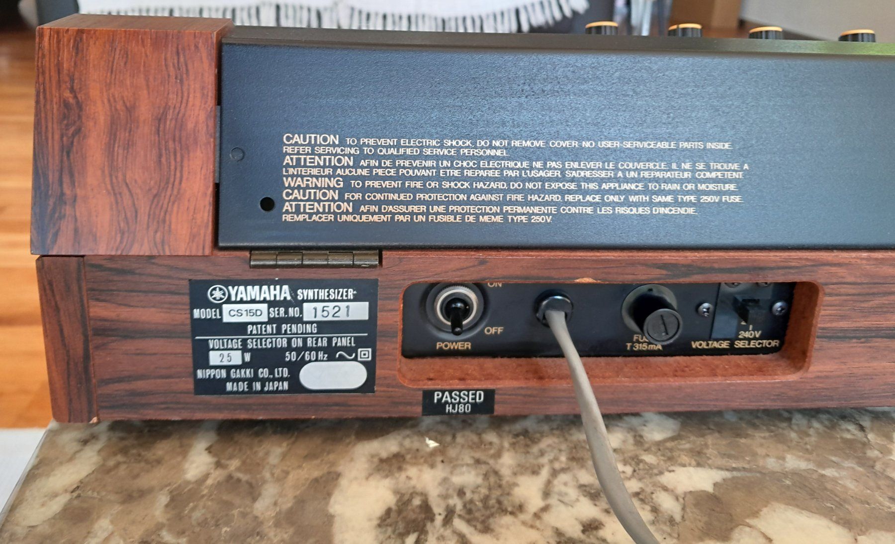 Yamaha Strumenti musicali: YAMAHA CS15D Dual Channel Synthesizer – Usato da Vevey venduto da Aveelu 4