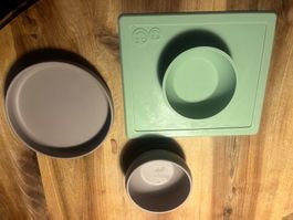 Kindergeschirr/Babygeschirr Set (6 Stück) aus Silikon