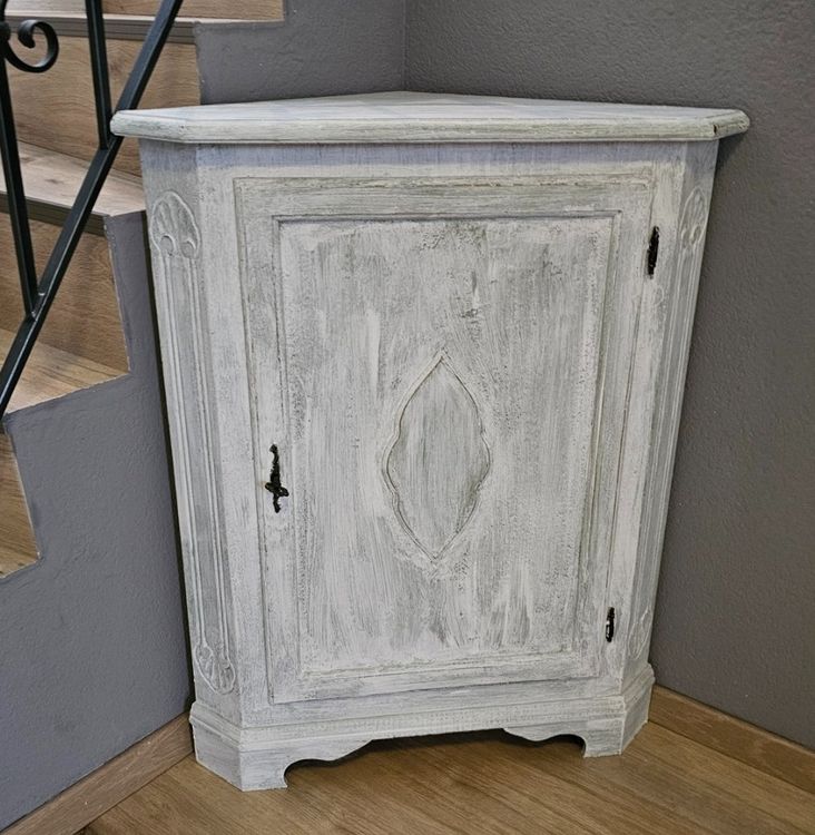 Eck Kommode / Schrank - Shabby Chic Vintage Look (Gebraucht) in Adlikon ...