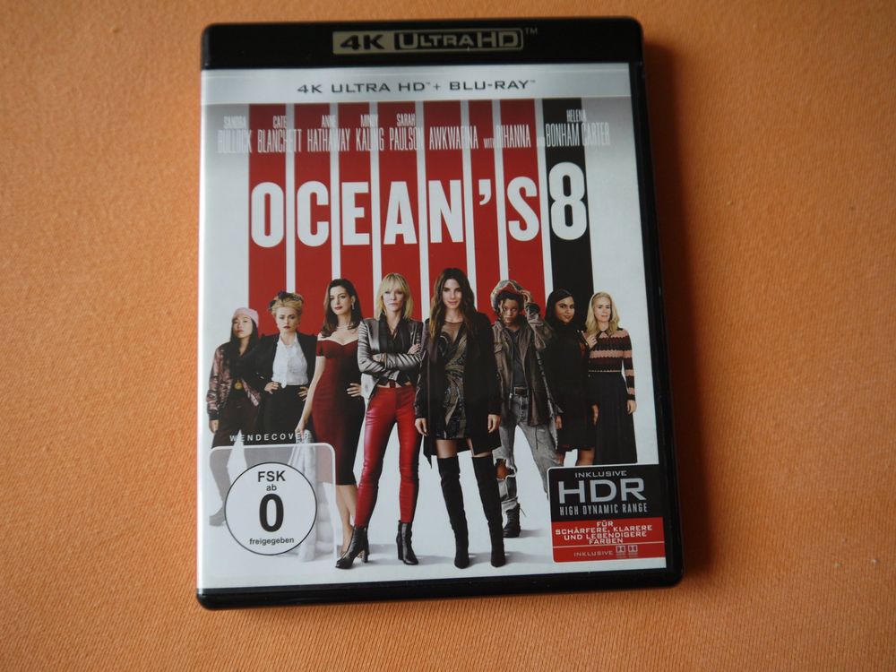 OCEANS 8-4K UHD+Blu Ray | Kaufen auf Ricardo