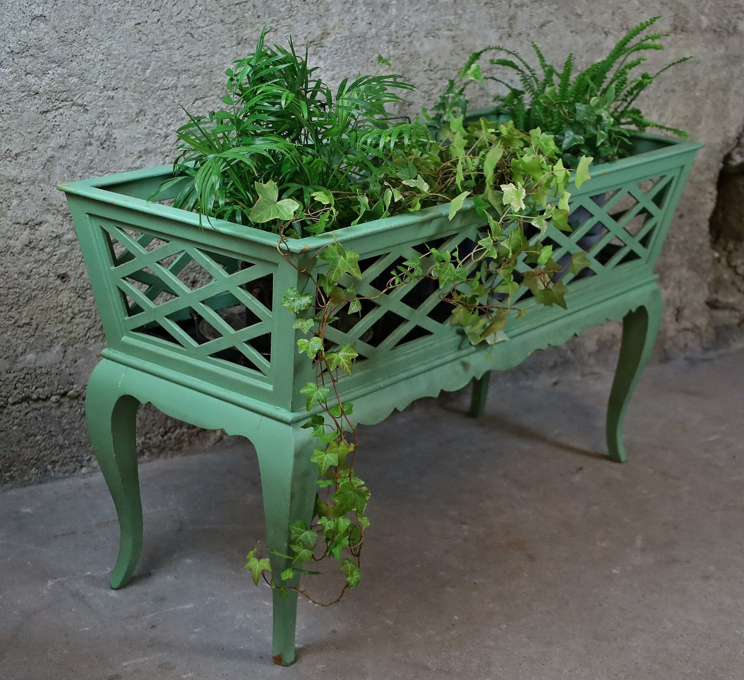 Vasi per fiori: Jardinière, Blumenkrippe, Pflanzenkrippe – Usato da Birrwil venduto da brandschatz_birrwil 1