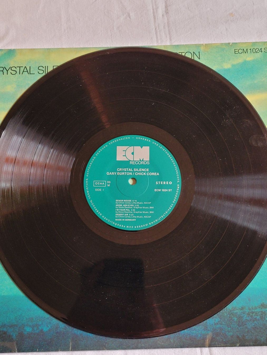 Dischi in vinile: Vinyle Corea / Burton "Crystal Silence" ECM – Usato da La Chaux-de-Fonds venduto da reu_kx5l 2