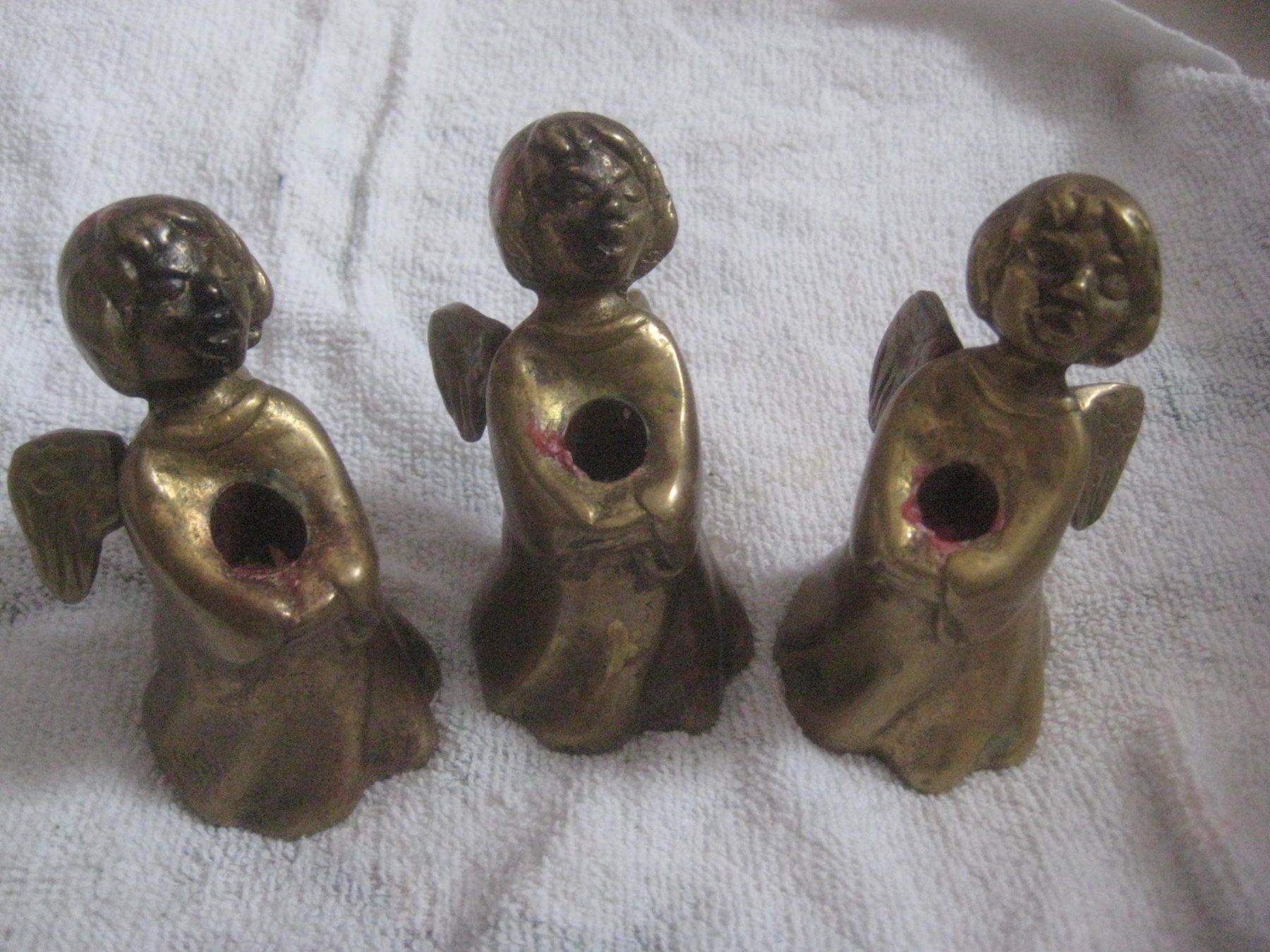 Figuren: ENGELN   AUS  MESSING  ? – Gebraucht aus Uster von flocke1
