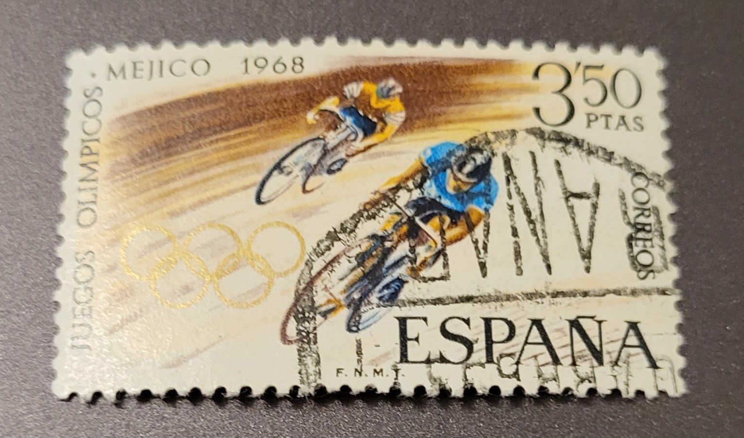 Tutti i francobolli: Spanien 1968 alte briefmarke – Usato da St Gallen venduto da Stampsalshobby