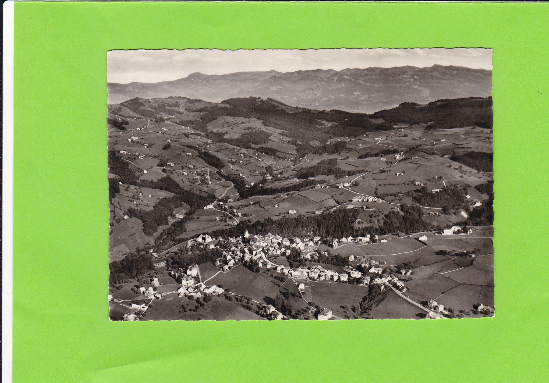 Cartoline postali: Flugaufnahme TROGEN  AR – Usato da St. Peterzell venduto da neckertal