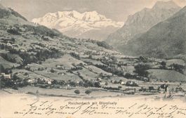 Reichenbach (BE) Blick auf die Blümlisalp