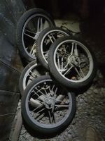 roue de vélomoteur