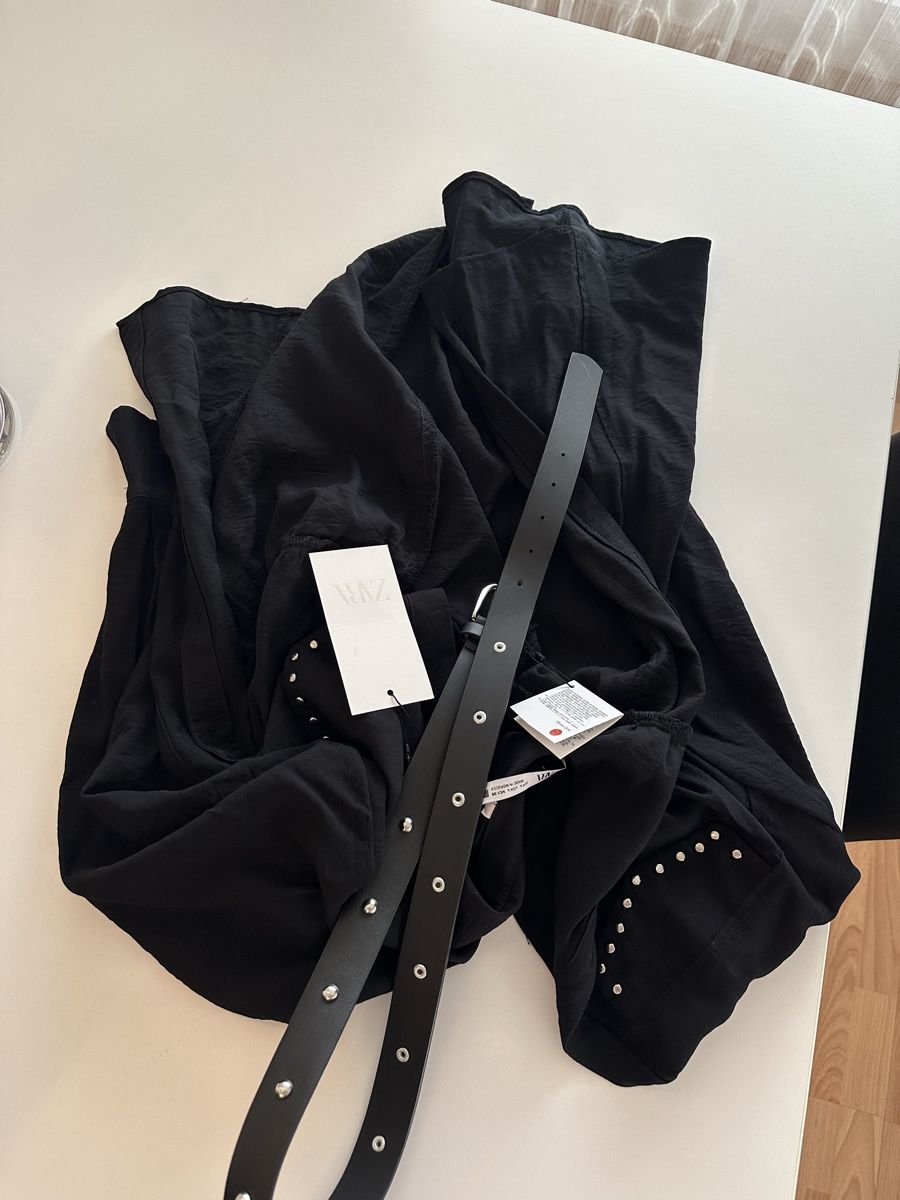 Zara Vestiti: ZARA Kleid mit Gürtel und Etikett – Nuovo e nell'imballaggio originale da Winterthur venduto da Violeta_l 1