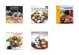 Lot de 5 livres de cuisine vintage (+ 1 offert)