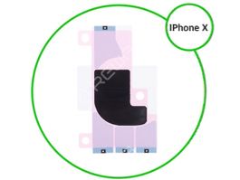 Akkukleber/autocollant batterie iPhone X