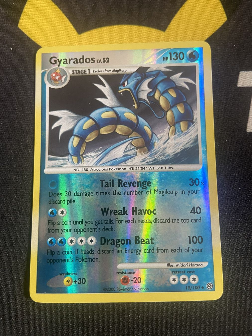 Cartoline: Gyarados Rev. Holo 19/100 Sturmtief – Usato da Reinach venduto da Sobek96