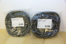 2x Spiroschlauch schwarz, D= 16mm