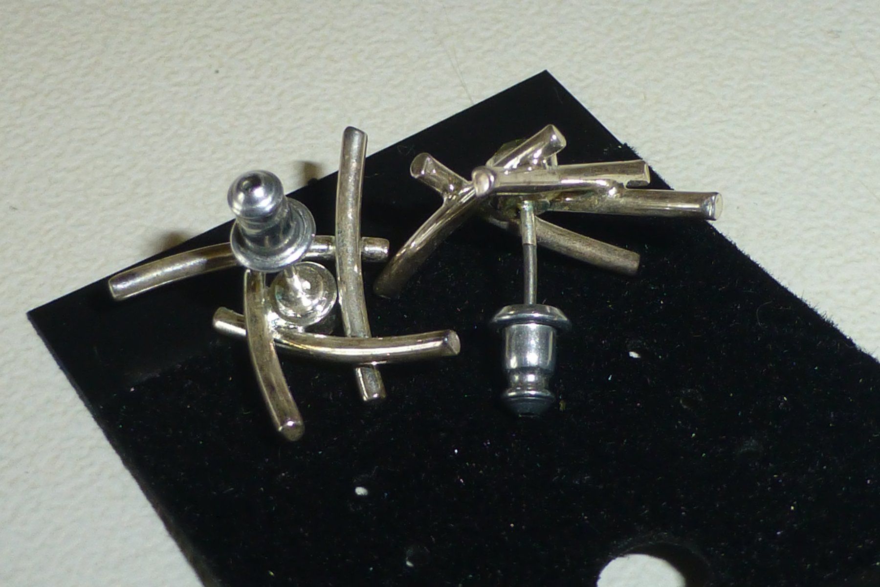 Orecchini pendenti & Orecchini a lobo: Ohrstecker Zirkonia – Nuovo (secondo la descrizione) da Reinach BL venduto da Spider63 2