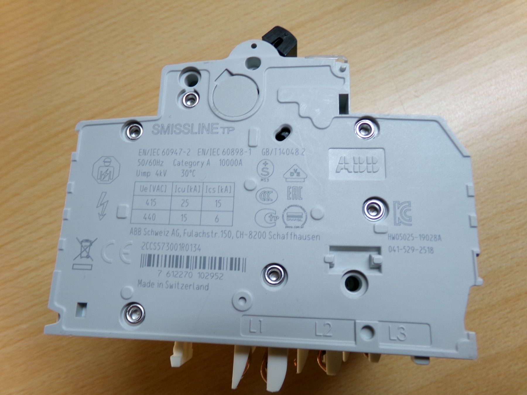 ABB Schalter: LS 3xC13 mit N-Trenner ABB-smissline-S – Neu (gemäss Beschreibung) aus Hombrechtikon von Maloev17 2