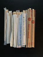 20 Paar Esstäbchen aus Holz, original verpackt