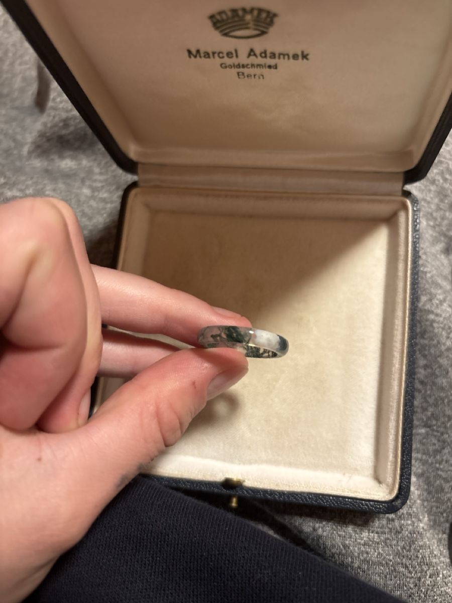 Ringe: Achatring, Grösse 57 Top Zustand – Neu und originalverpackt aus Köniz von Vamp-Wer 1