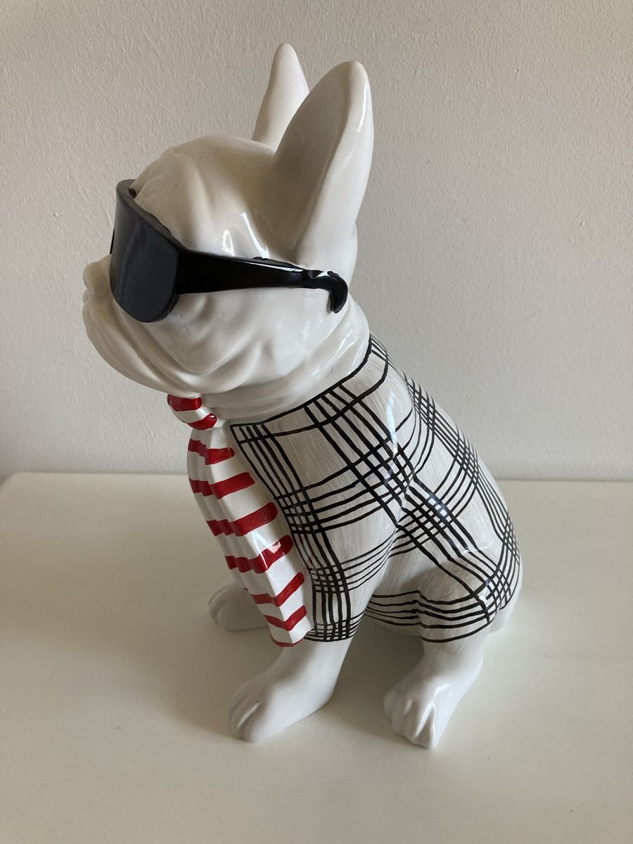 Figuren: Keramik Hund Figur COCO – Neu (gemäss Beschreibung) aus Zwingen von Kult2000 1