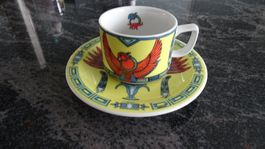 BOPLA TASSE   MIT UNTERTELLER    ORGNAL 1x Gebraucht! Versan