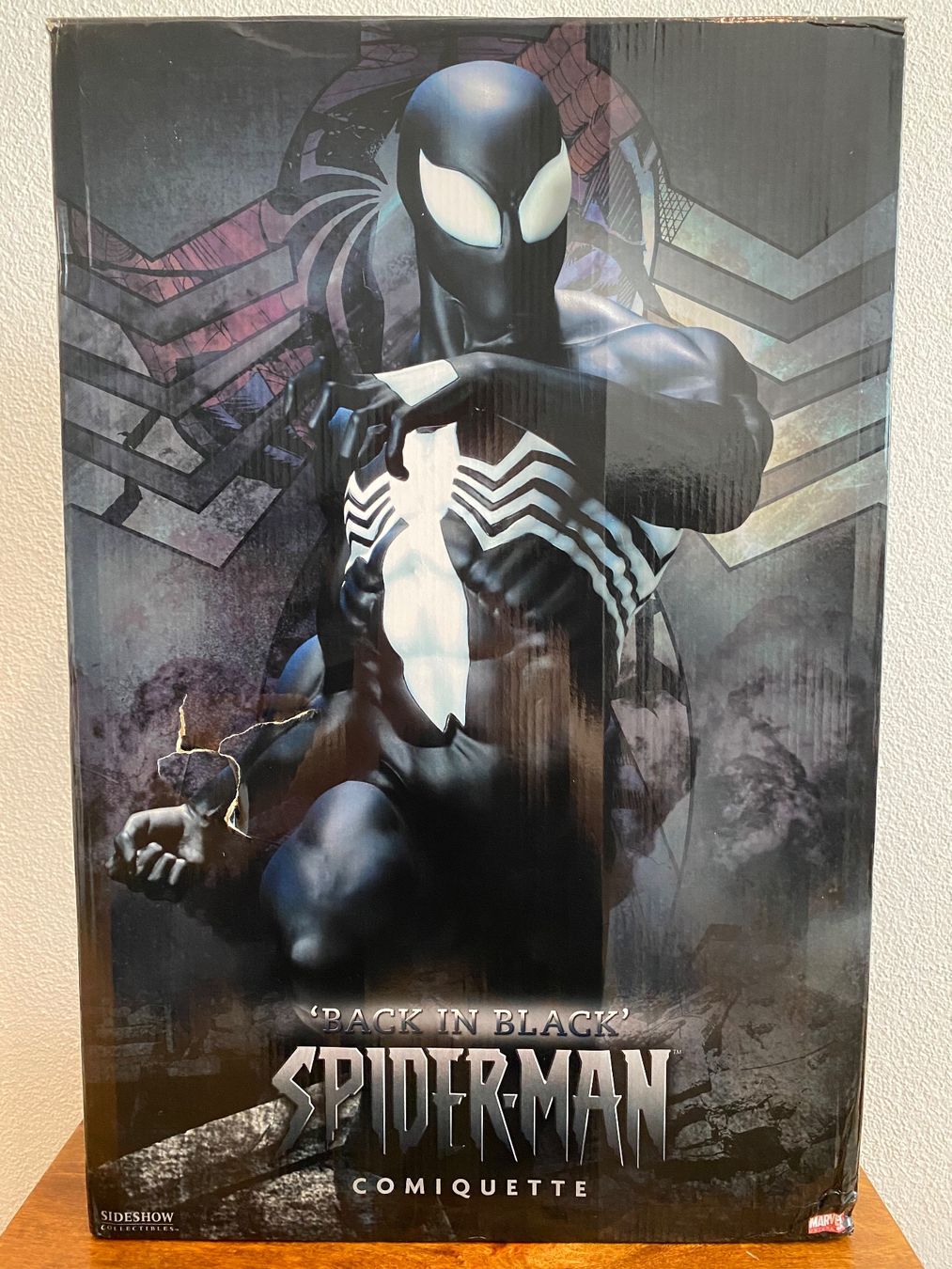 Marvel Statuette: Sideshow Marvel - Spider-Man - Back in Black Statue – Usato da Rotkreuz venduto da Mr.TeaLeaf 7