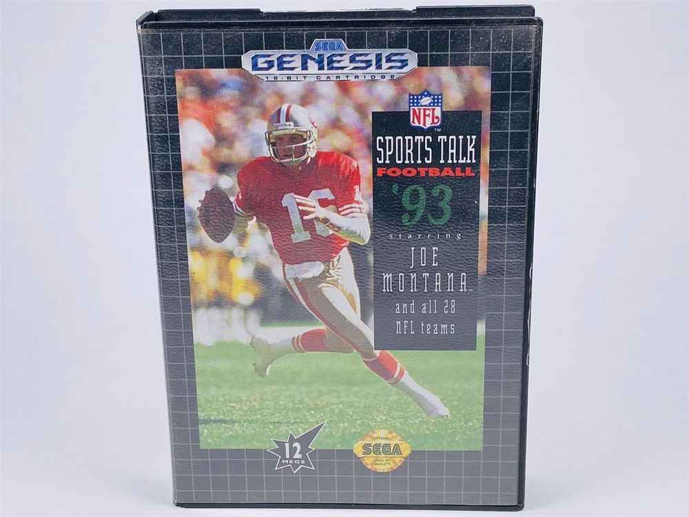 Mega Drive - NFL Sports Talk Football 93