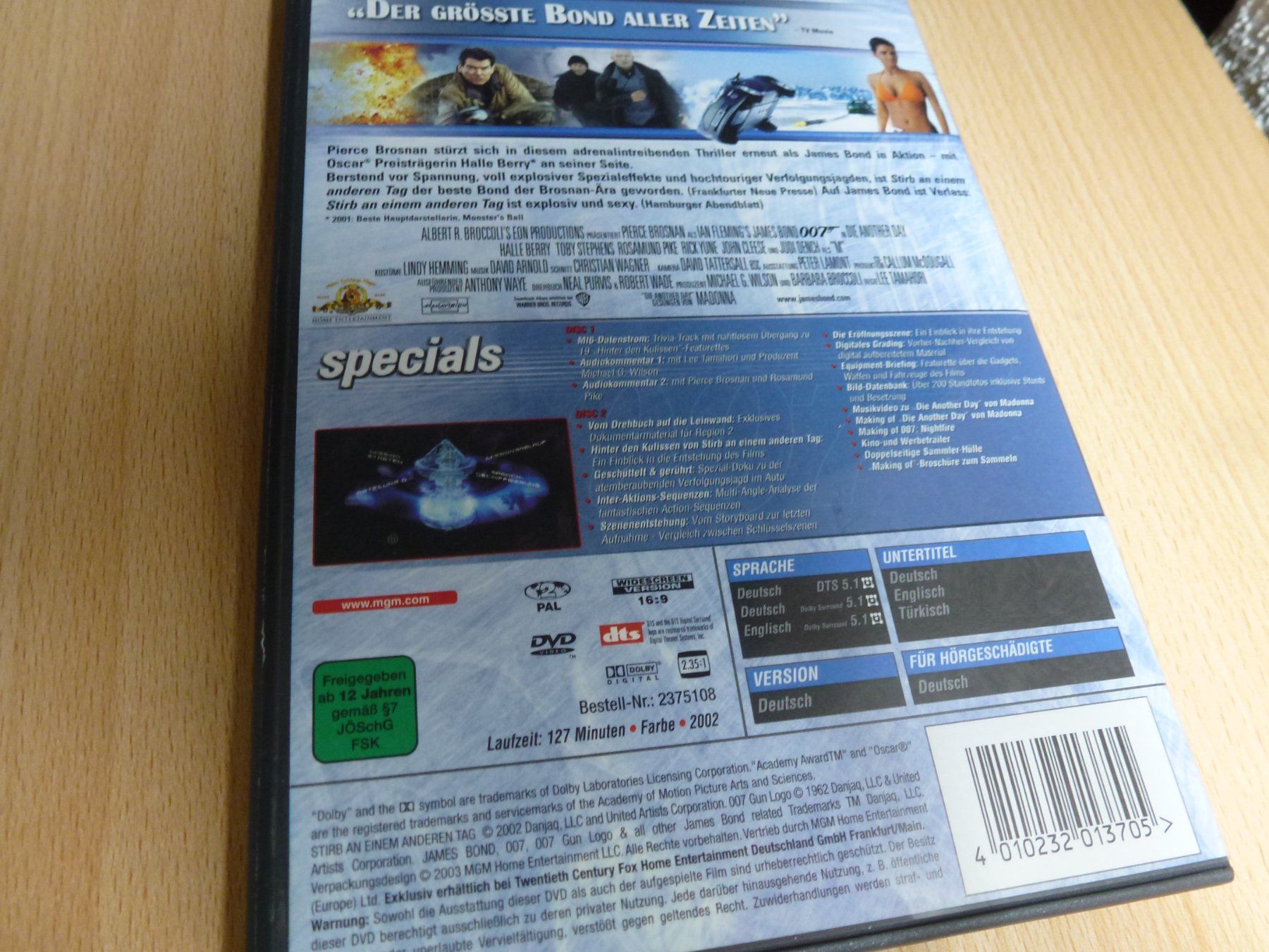 Alle DVDs: Stirb an einem anderen Tag – Gebraucht aus Hombrechtikon von Maloev17 1