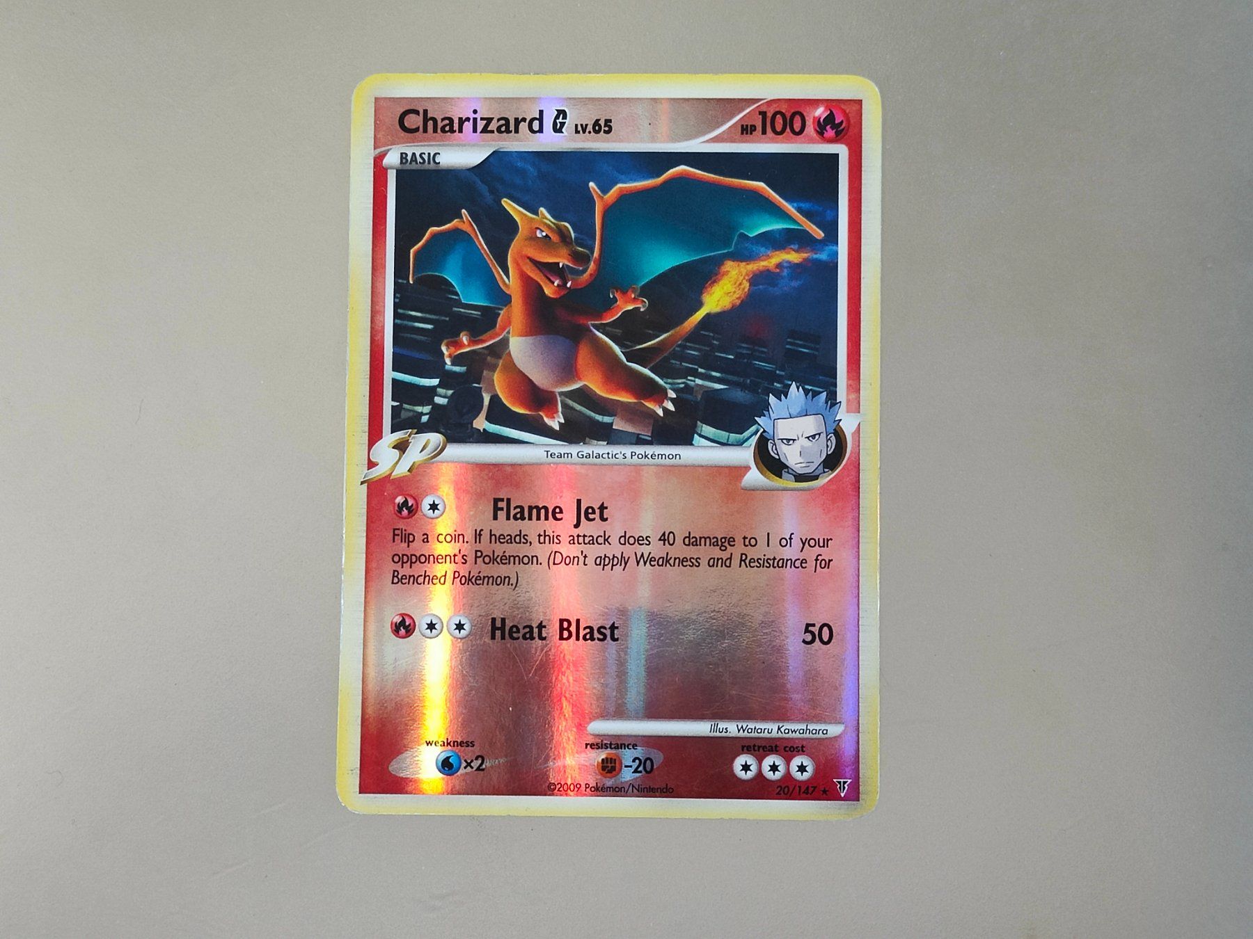 Pokémon Carte collezionabili: Charizard G #20, Holo Revers, Pokémon Platinium – Usato da Châtelaine venduto da Chompis 1