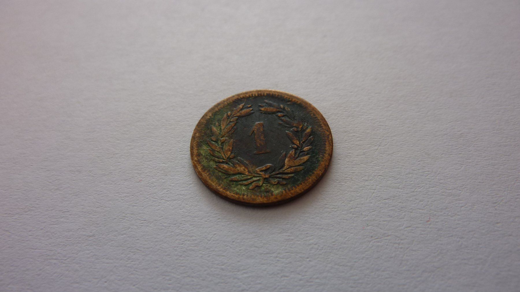 Toutes les monnaies: Uralter Einräppler 1856 ,  schön – D'occasion à Birrwil par Schnaepli 4