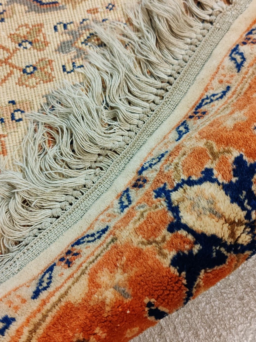 Tappeti: Feiner handgeknüpfter Orientteppich Wolle oder Seide? – Usato da Luzern venduto da Lager6640 2