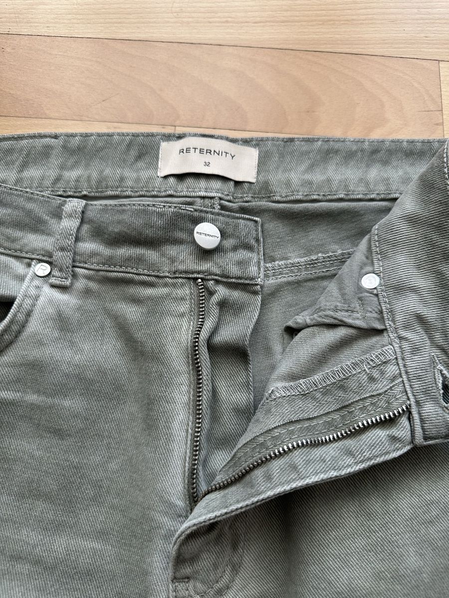 Pantaloni: Reternity Washed Green Cargo-Hose / Grösse 32 – Usato da Abtwil SG venduto da PauloDybala10 1