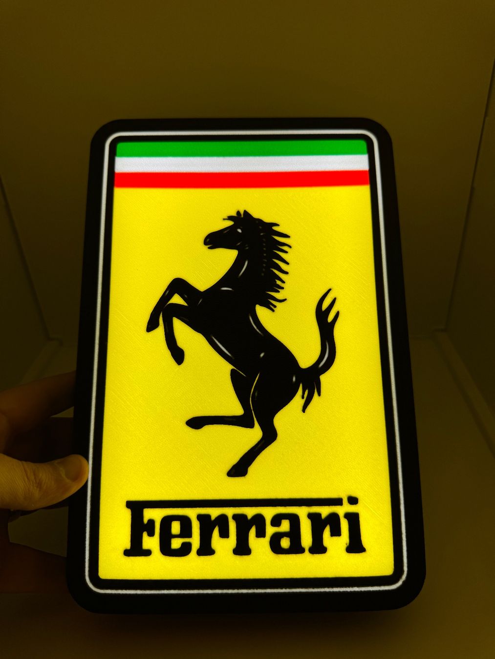 Lampade: Lightbox lampe led LOGO FERRARI – Nuovo (secondo la descrizione) da Vicques venduto da PAMB3D 7