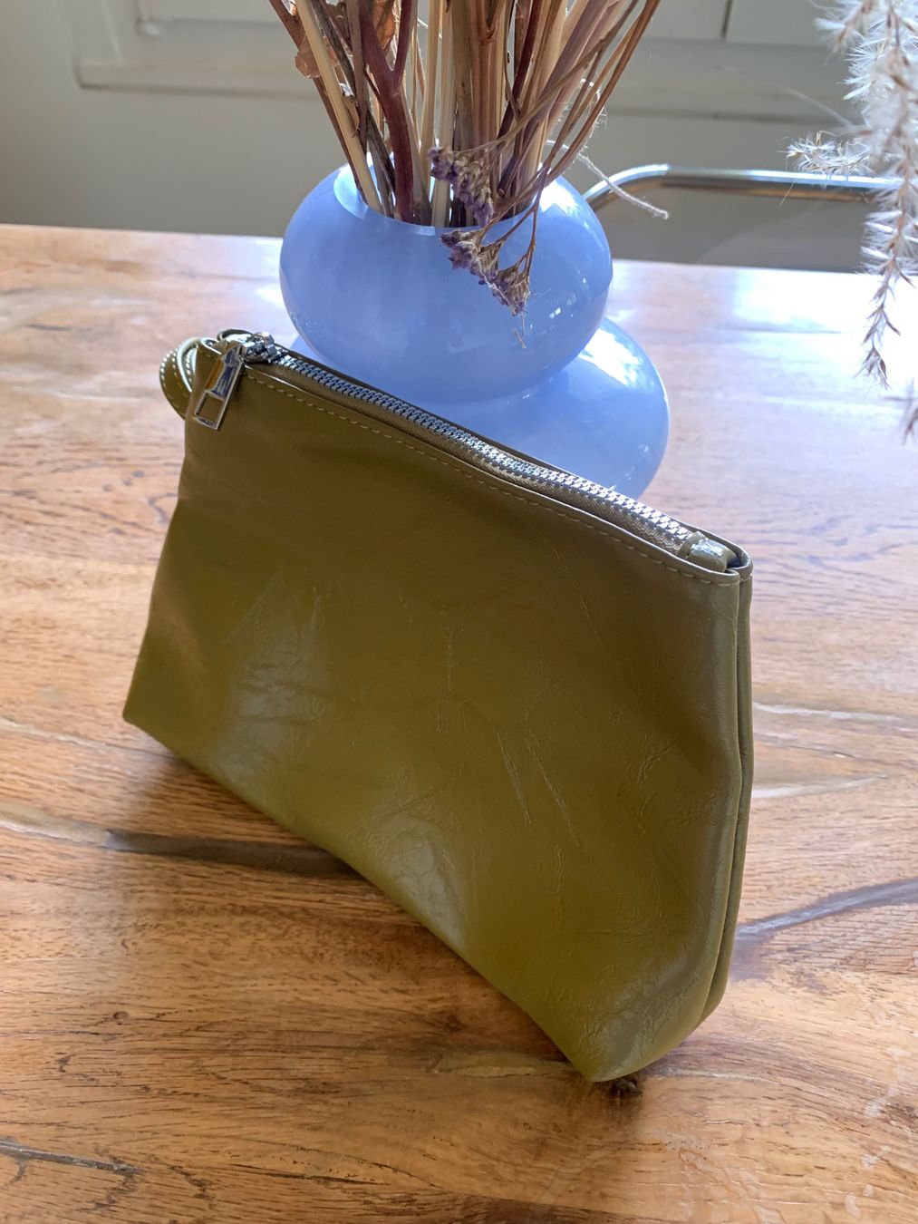 Kosmetikkoffer: Pochette simili cuir kaki – Gebraucht aus Genève von sanchka0