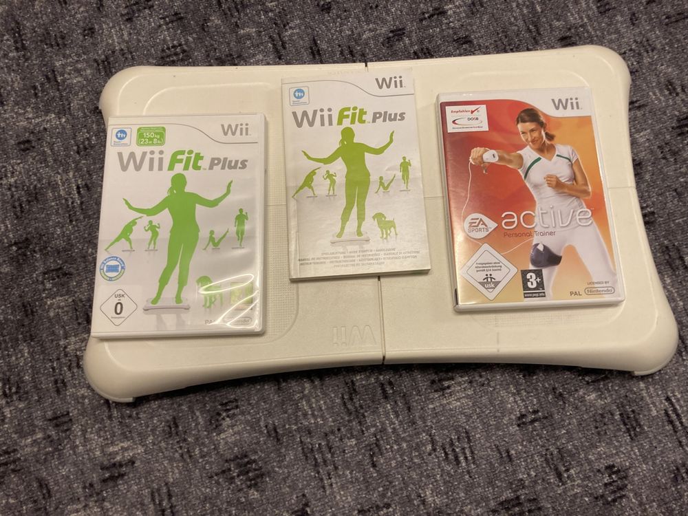 Nintendo Wii active, Fit plus inkl. Balance Board Kaufen auf Ricardo