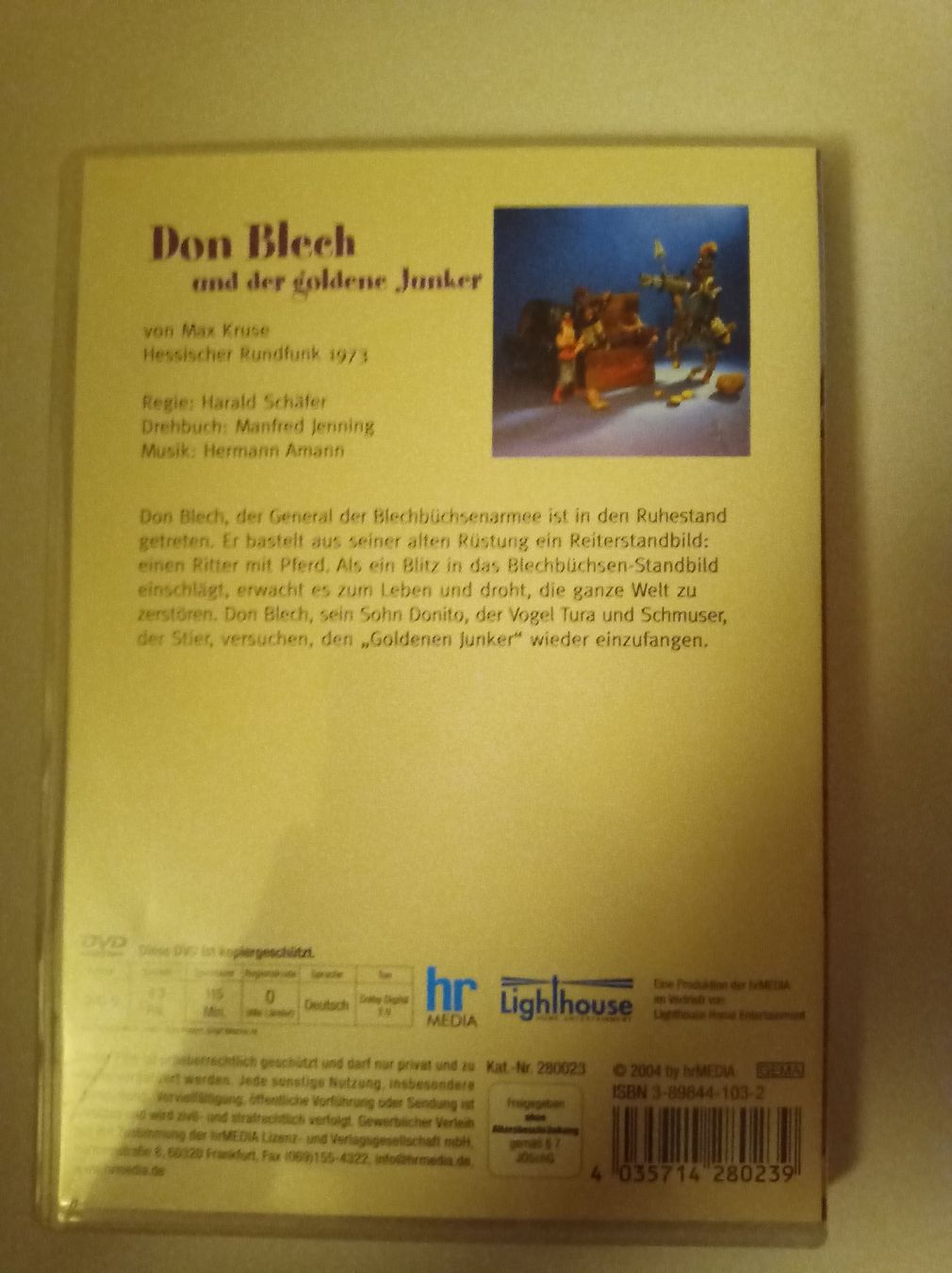 Tutti i DVDs: Don Blech und der goldene Junker – Usato da Tann venduto da Veebee6 1