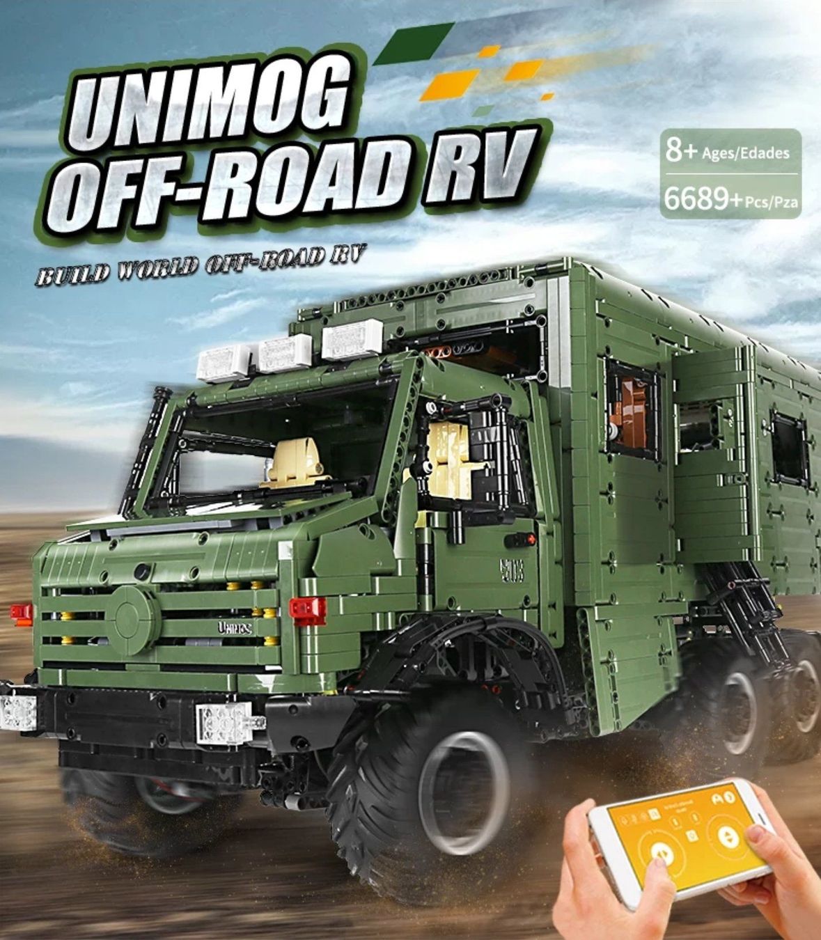 Unimog Baukästen: Technicial - J907 Unimog mit fast 7000 Teilen - ungeöffnet. – Neu und originalverpackt aus Kaltbrunn von simon0731