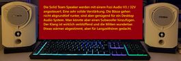 B&W Solid Team Desktop oder Regallautsprecher